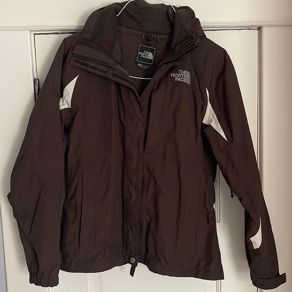 The North Face Brown Rain Coat